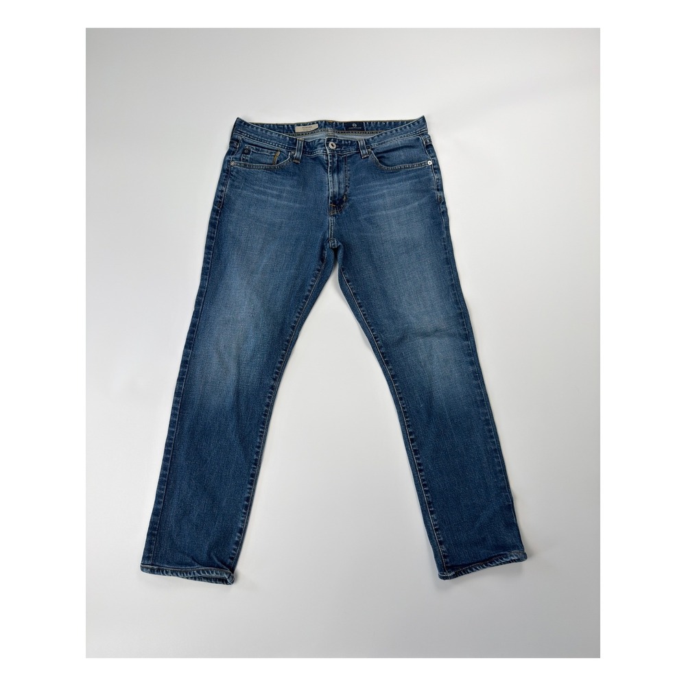 AG Adriano Goldschmied The Protege Jeans Womens 33x3429 Blue Straight Leg Good